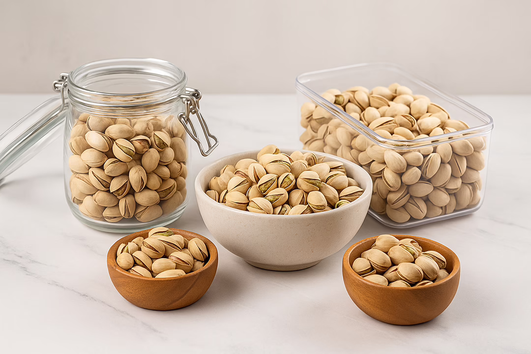 Trucos para conservar los pistachos en casa sin que pierdan sabor ni textura